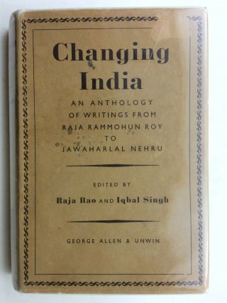 Changing India (signed,  Presumed Gift From A Famed Wwii Flying Tigers Veteran)