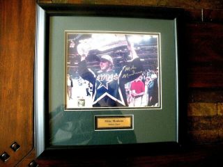 Dallas Stars Mike Modano Stanley Cup Autographed 8x10 Photo Framed Matted W