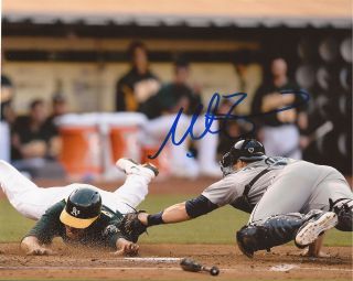 Mike Zunino Seattle Mariners Signed Autographed 8x10 " Out " Photo W/coa