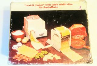 Vintage Simac Pastamatic Ravioli Maker