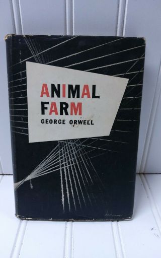 Animal Farm 1946 First Edition ? George Orwell Hc Dj Classic