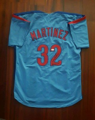 Dennis Martinez Autographed Signed Jersey Montreal Expos Jsa