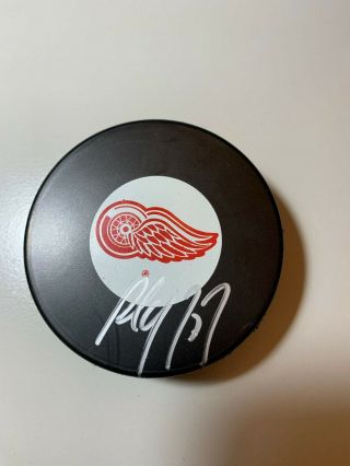 Paul Coffey Signed Autographed Detroit Red Wings Puck W/