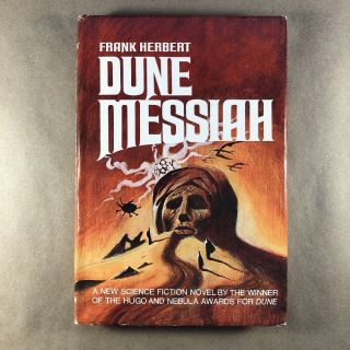 Dune Messiah By Frank Herbert (putnam 1969,  Hardcover In Jacket,  Book Club)