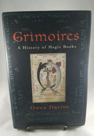 Grimoires: A History Of Magic Books By Owen Davies 2009 1st/1st Occult Magick
