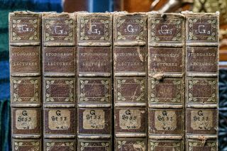 RARE Signed 1 of 500 John Stoddards Antique Grand Tour Travel Full Leather Books 2