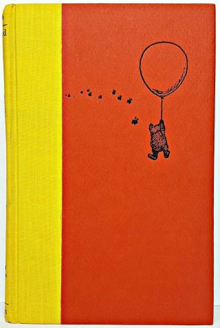 Winnie The Pooh Vtg First Color Ed A 1st Printing Child A Milne Disney Bear Rare