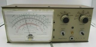 Vintage Heathkit Model Im - 28 Vtvm Vacuum Tube Voltmeter