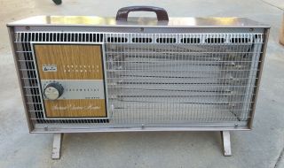 Vintage Arvin Electric Heater Fan - Forced Model 34h10 1320 Watts Hot