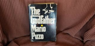 Extremely Rare The Godfather By Mario Puzo 1969 1st Edition /1st Printing Hb/dj