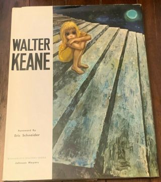 Vintage Walter Keane 1964 1st Printing Hardcover Hc Portfolio Big Eyes