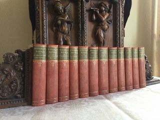 Antique Books - Waverly Novels By Sir.  Walter Scott - 12 Volume Set 1890