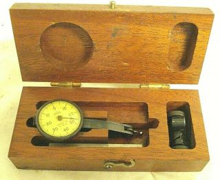Vintage Brown & Sharpe Mfg.  Co.  Dial Test Indicator.  001 Jeweled 0 - 40 - 0 Usa