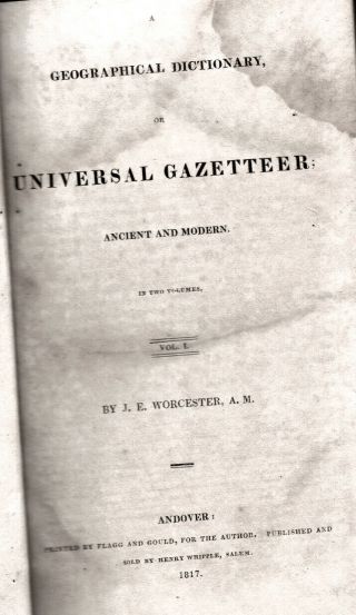 VERY RARE 1817 FIRST EDITION GAZETTEER OF THE WORLD FINE BINDINGS GIFT IDEA 2