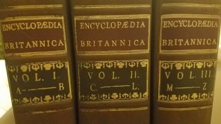 Encyclopedia Britannica Facsimile First Edition (3 Volumes) [hardcover]