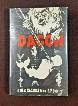 Dagon And Other Macabre Tales By H.  P.  Lovecraft Arkham House 1965 2nd Printing