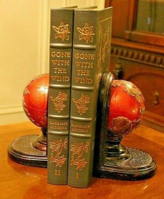 Gone With The Wind By Margaret Mitchell Easton Press 1968 Two Volumes