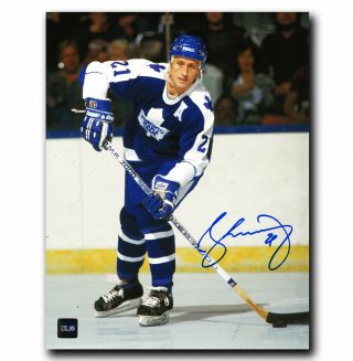 Borje Salming Toronto Maple Leafs Autographed 8x10 Photo