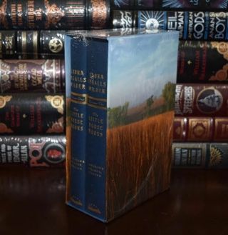 Little House By Laura Ingalls Wilder 2 Volume Deluxe Hardcover Box Set