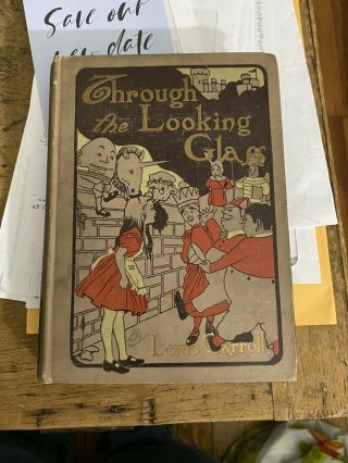 Through The Looking Glass Alice In Wonderland Lewis Carroll 12 Color By Ml Kirk