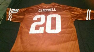 Earl Campbell University Of Texas Longhorns Ncaa Nike Jersey