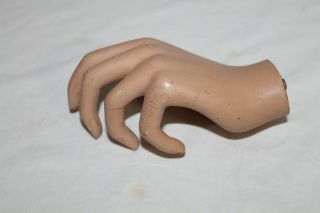 Vintage Mannequin Female Left Hand bent fingers 2