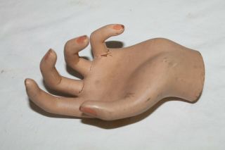 Vintage Mannequin Female Left Hand bent fingers 3
