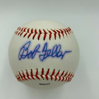 Bob Feller Signed Autographed Rawlings Official League Baseball With Psa Dna