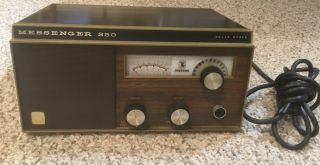 Vintage Johnson Messenger 250 Cb Radio Base Station No Mic
