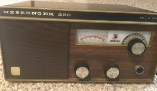 Vintage Johnson Messenger 250 CB Radio Base Station No Mic 2
