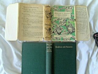 Swallows And Amazons By Arthur Ransome 9th Imp 1936 Illustratd By Clifford Webb
