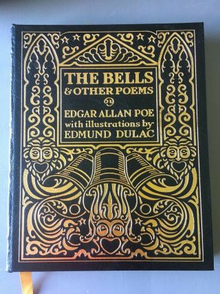 The Bells And Other Poems Edgar Allan Poe Leather Bound Collector Easton Press