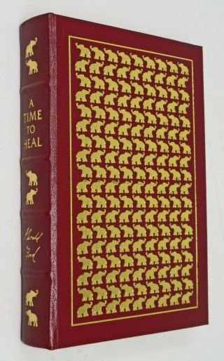 A Time To Heal President Gerald Ford Autobiography,  Signed,  Easton Press Leather