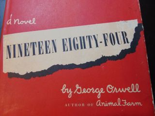 Nineteen Eighty - Four - Orwell - 1st Canadian Edition With Dj