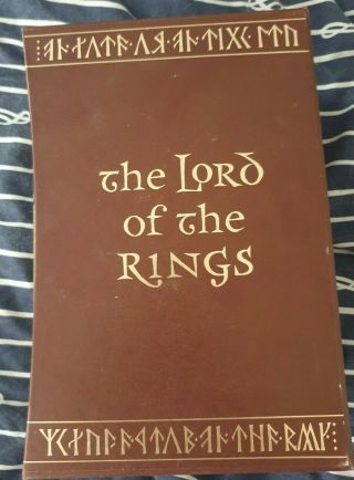 The Lord Of The Rings Trilogy - Folio Society Edition