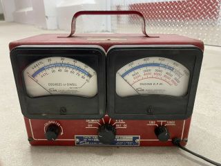 Vintage Sun Electric Corporation Tdt - 11 Tach Dwell Tester