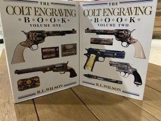 The Colt Engraving Book - Volume I And Ii By R.  L.  Wilson - Signed And Numbered