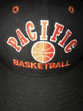 Pacific Tigers University of the pacific UOP Basketball NCAA Hat Delong Vintage 2