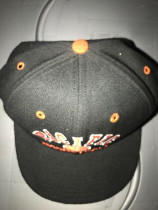 Pacific Tigers University of the pacific UOP Basketball NCAA Hat Delong Vintage 3