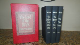 Tolkien J.  R.  R.  - The Lord Of The Rings,  Trilogy,  1965,  Hc/dj,  Slipcase,  Maps