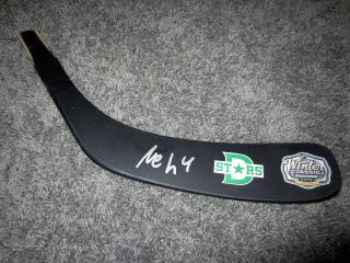 Miro Heiskanen Dallas Stars Winter Classic Signed Hockey Stick Blade W/