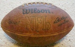 Vintage Wilson Official Nfl Pete Rozelle Afc Nfc Football