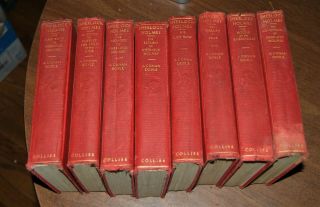 The Complete Sherlock Holmes 8 Volume Set Colliers St Arthur Conan Doyle