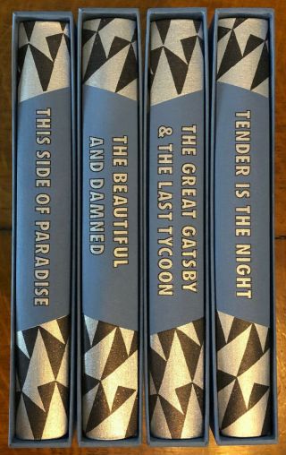 F.  Scott Fitzgerald Novels (folio Society 2005) Illustrated By Christopher Brown