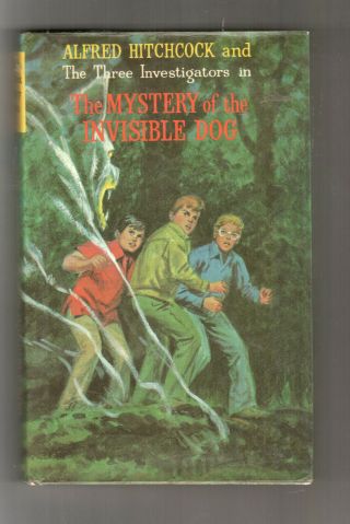 Mystery Of The Invisible Dog.  Three Investigators No 23.  H/bk.  D/w