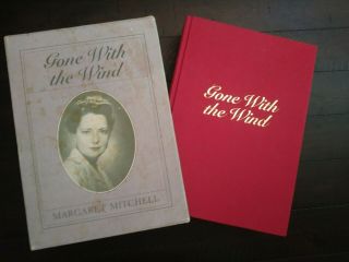 Margaret Mitchell Gone With The Wind 1986 50th Anniversary Edition Book Slipcase