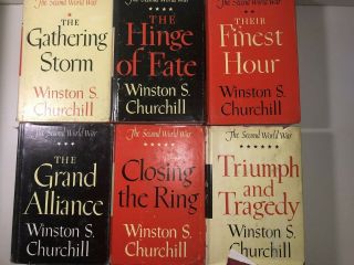 The Second World War By Winston Churchill - Complete 6 Volume Set
