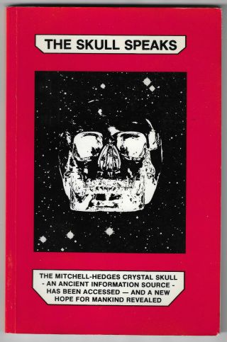 The Skull Speaks Through Carole Davis Canadian Psychic Pb Book 1985 Toronto