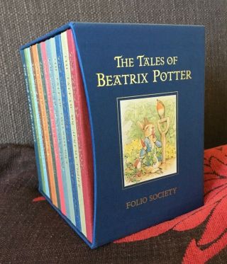 The Tales Of Beatrix Potter Folio Society 12 Book Box Set 2002,  Like