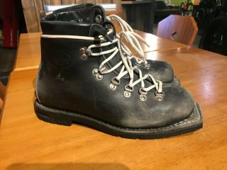 Scarpa Vintage Leather 3 Pin 75mm Telemark Boot European Size 41